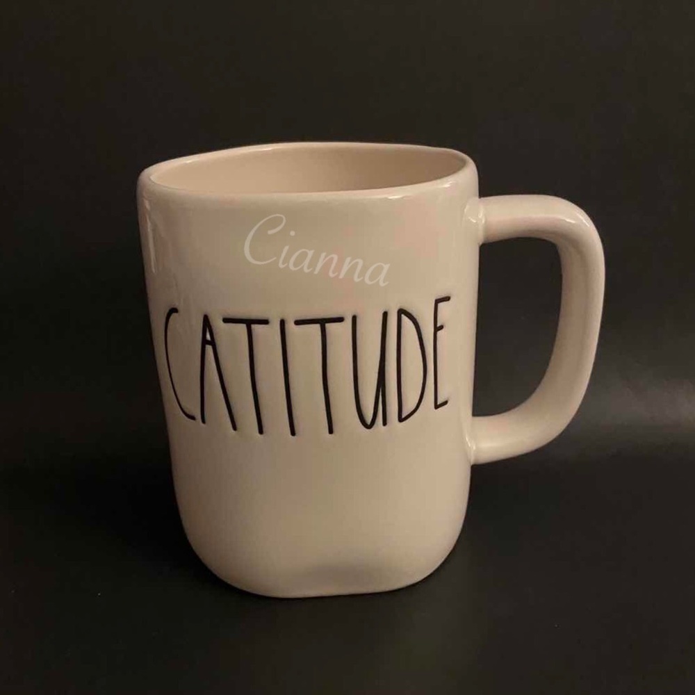 Rae Dunn Catitude Mug